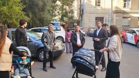 Səbail rayonunda MKİS rəisləri tərəfindən keçirilən vətəndaş qəbulları