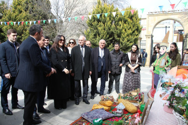 Səbail rayonunda Novruz şənliyi