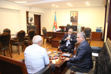 Rayon İcra Hakimiyyətinin başçısı "20 Yanvar" İctimai Birliyinin sədri ilə görüş keçirmişdir