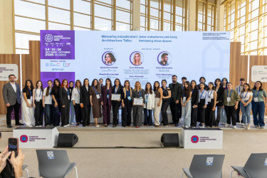 Səbail Rayon İcra Hakimiyyətinin nümayəndəsi “Xəzər İnşaat Həftəsi 2026” çərçivəsində keçirilən panel müzakirəsində iştirak edib