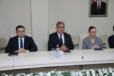 Yeni Azərbaycan Partiyası Səbail rayon təşkilatının yaranmasının 33 illiyi münasibətilə tədbir keçirilib