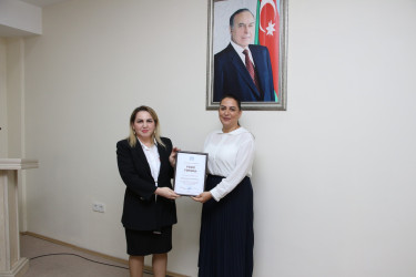 Səbaildə 5 oktyabr - Beynəlxalq Müəllimlər Günü qeyd olundu