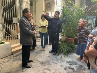 Səbail rayonunda MKİS rəisləri tərəfindən keçirilən vətəndaş qəbulları