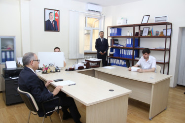 Səbail Rayon İcra Hakimiyyətində keçirilən vətəndaş qəbulları