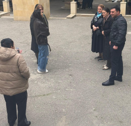 Səbail rayonunda “Gender əsaslı zorakılığa qarşı 16 günlük fəallıq” kampaniyası çərçivəsində maarifləndirmə işləri aparılır