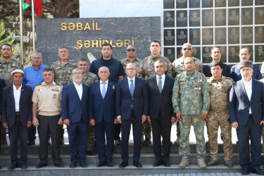 27 sentyabr - Anım Günü ilə bağlı Badamdar qəsəbəsində “Şəhidlər abidəsi” ziyarət edilmişdir