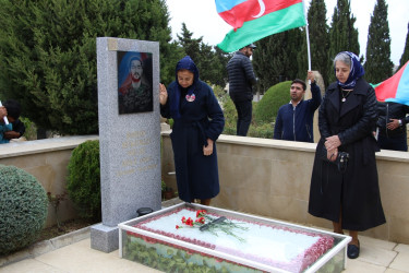 Səbail rayonunda 27 sentyabr – Anım Gününün beşinci ildönümü ilə əlaqədar şəhidlərin məzarları ziyarət olundu