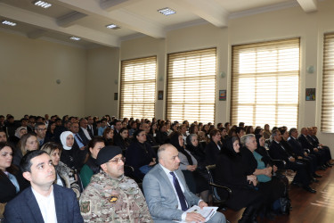 Səbail rayonunda Xocalı soyqırımının 32-ci ildönümünə həsr olunmuş tədbir keçirilib