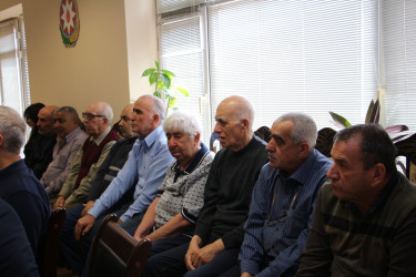 Səbaildə Çernobıl əlilləri və onların ailə üzvləri ilə görüş keçirilib
