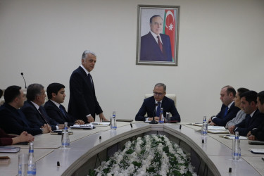 Səbail Rayon İcra Hakimiyyətində 31 dekabr - Dünya Azərbaycanlılarının Həmrəylik Günü və Yeni il münasibəti ilə tədbir keçirilmişdir