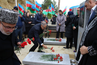 Səbail rayonunda 27 sentyabr – Anım Gününün beşinci ildönümü ilə əlaqədar şəhidlərin məzarları ziyarət olundu