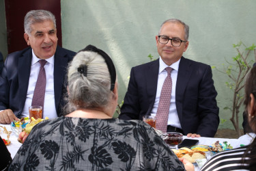 Rayon İcra Hakimiyyətinin başçısı şəhid valideynləri ilə görüş keçirmişdir