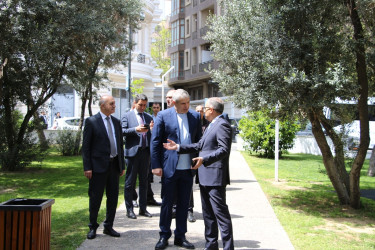 Rayon İcra Hakimiyyətinin başçısı tərəfindən “Səbail” parkına baxış keçirilib