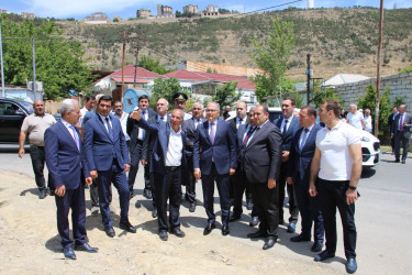 Rayon İcra Hakimiyyətinin başçısı tərəfindən vətəndaş müraciəti ilə əlaqədar məsələyə yerində baxış keçirilmişdir