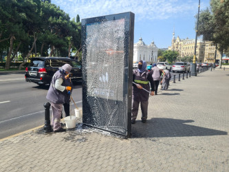 Səbail rayonunda növbəti ümumrayon iməcliyi keçirilib