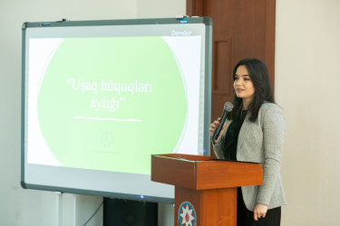 Səbaildə “Uşaq hüquqları aylığı” çərçivəsində tədbir keçirilib