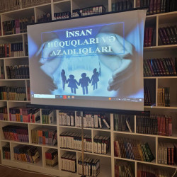 Səbaildə  “İnsan Hüquqları Aylığı” ilə bağlı maarifləndirici tədbir keçirilib