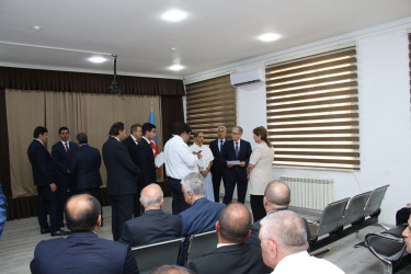 Rayon İcra Hakimiyyətinin başçısı sakinlərlə səyyar görüş keçirmişdir