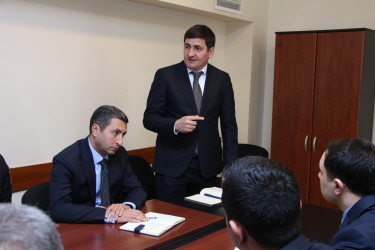 Səbail Rayon İcra Hakimiyyətində işin təşkili ilə bağlı səmərəliliyin artırılmasına həsr olunmuş müşavirə keçirilmişdir