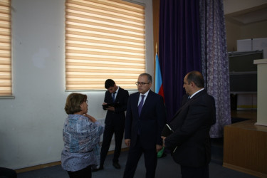 Rayon İcra Hakimiyyətinin başçısı 20-ci sahə yaşayış massivində sakinlərlə səyyar qəbul keçirmişdir