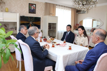 Azərbaycanın Milli Qəhrəmanı Vaqif Qurbanovun ailə üzvləri ziyarət olundu