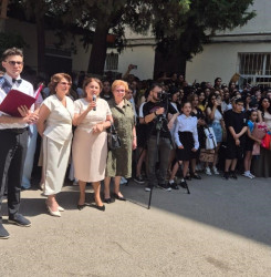 Səbail rayonunun ümumtəhsil məktəblərində “Son zəng” tədbirləri keçirilib