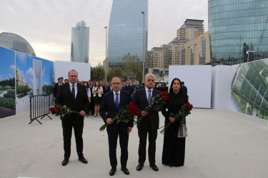 27 sentyabr - Anım günü ilə əlaqədar “Zəfər Parkı” ziyarət olundu