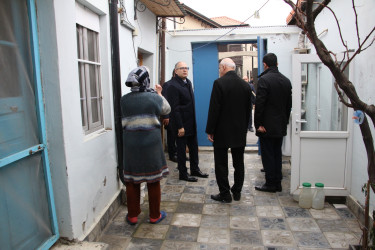 Rayon İcra Hakimiyyətinin başçısı tərəfindən vətəndaş müraciəti ilə əlaqədar məsələyə yerində baxış keçirilmişdir