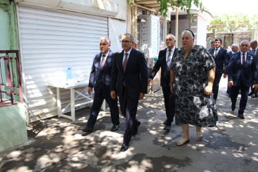Rayon İcra Hakimiyyətinin başçısı şəhid valideynləri ilə görüş keçirmişdir