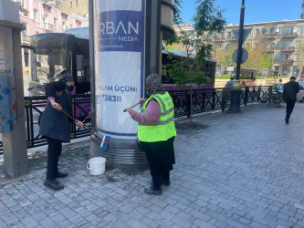 Səbail rayon ərazisində növbəti iməclik işləri həyata keçirilmişdir