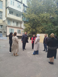Səbail rayonunda MKİS rəisləri tərəfindən keçirilən vətəndaş qəbulları