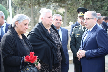 Səbail rayonunda Anım Günü ilə əlaqədar şəhidlərin məzarları ziyarət olundu