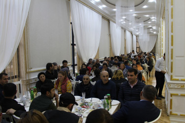 Səbail rayonunda iftar süfrəsi təşkil olundu