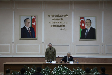 Səbail Rayon İcra Hakimiyyəti Fövqəladə Hallar Nazirliyinin Bakı Regional Mərkəzi ilə birgə müşavirə keçirib