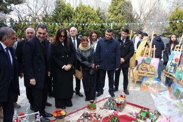 Səbail rayonunda Novruz şənliyi