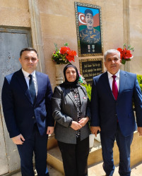 Səbaildə Vətən müharibəsi şəhidlərinin ailə üzvləri Qurban bayramı münasibətilə ziyarət olundu