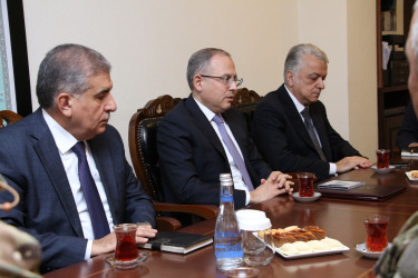 Novruz bayramı ərəfəsində müharibə iştirakçıları ilə görüş keçirilmişdir