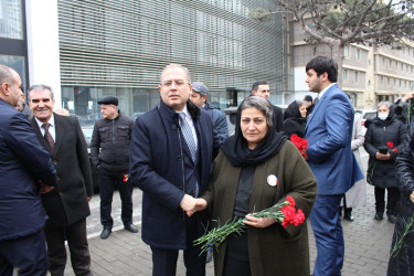 Vətən müharibəsi şəhidi Əli Nağıyevin doğum günü ilə əlaqədar ailə üzvləri ziyarət olunub