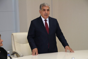Rayon İcra Hakimiyyətinin başçısı Vuqar Zeynalov Gülxar Quliyevanı yubileyi münasibətilə təbrik etmişdir