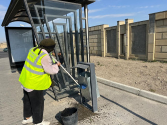 Səbail rayon ərazisində növbəti iməcilik işləri həyata keçirilmişdir