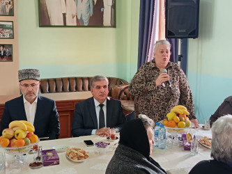 Bibiheybət məscid-ziyarətgah kompleksində şəhid ailələri, qazilər və veteranlarla görüş keçirilmişdir
