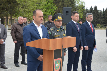 Şahin hərbi-idman oyununun Səbail rayon birinciliyi keçirilib