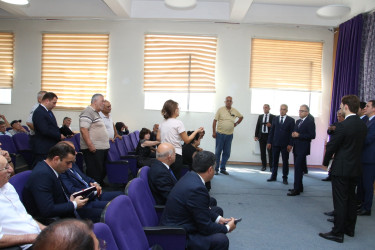 Rayon İcra Hakimiyyətinin başçısı 20-ci sahə yaşayış massivində sakinlərlə növbəti səyyar qəbul keçirmişdir