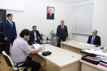 Səbail Rayon İcra Hakimiyyətində keçirilən vətəndaş qəbulları