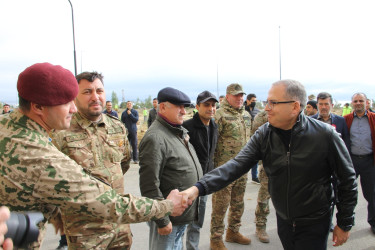 Səbail rayonunda "Yaşıl dünya naminə həmrəylik ili" çərçivəsində növbəti ağacəkmə aksiyası