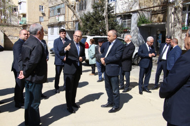 Rayon İcra Hakimiyyətinin başçısı tərəfindən vətəndaş müraciətləri ilə əlaqədar məsələyə yerində baxış keçirilmişdir