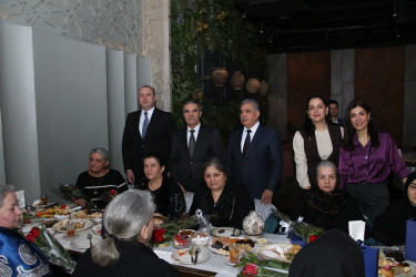 Səbaildə “8 Mart – Beynəlxalq Qadınlar Günü” münasibətilə şəhid anaları ilə görüş keçirilib