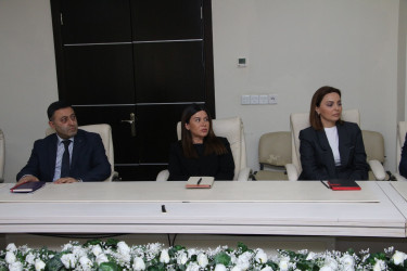 Xocalı Soyqırımının 34-cü ildönümü ilə əlaqədar Səbail Rayon İcra Hakimiyyətində tədbir keçirilmişdir