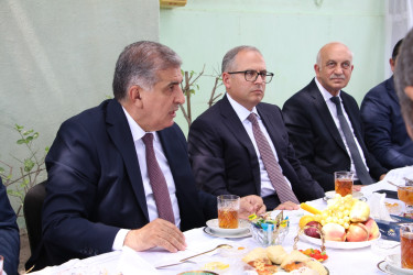 Rayon İcra Hakimiyyətinin başçısı şəhid valideynləri ilə görüş keçirmişdir