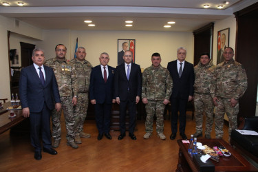Novruz bayramı ərəfəsində müharibə iştirakçıları ilə görüş keçirilmişdir